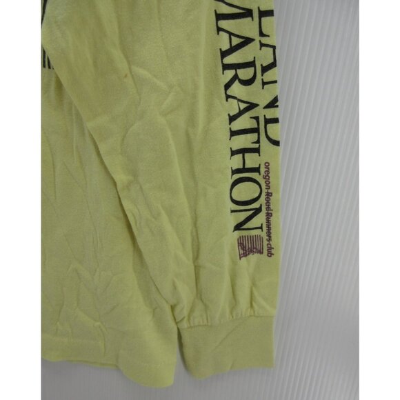 VINTAGE Portland Marathon Shirt Large 1985 Oregon Road Runners Club * - Picture 3 of 13